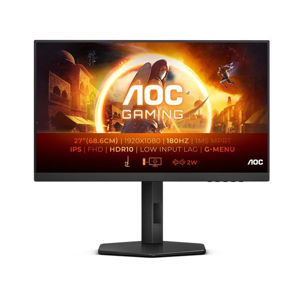 AOC 27G4X 27" FHD IPS 180Hz gaming monitor