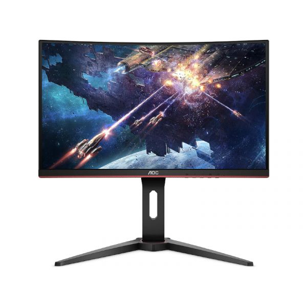 AOC 24" C24G1 Ívelt Gamer Monitor Fekete