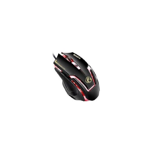 APEDRA A9 Vezetékes optikai gaming egér (APEDRA A9) Fekete
