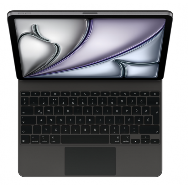Apple Magic Keyboard 13" hüvelykes iPad Air-hez (M3) - Magyar (MGYY4MG/A) Fekete