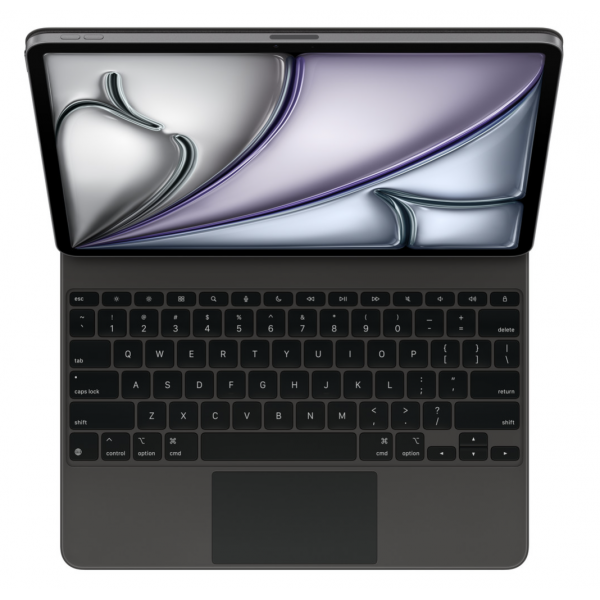 Apple Magic Keyboard 13" hüvelykes iPad Air-hez (M3) - US Angol (MGYY4LB/A) Fekete