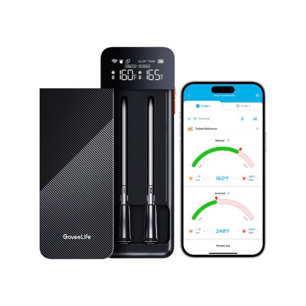 Govee Smart vezetéknélküli húshőmérő (2-Probe) (B5192011)