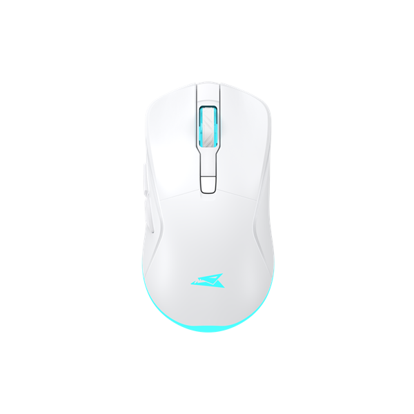 BARACUDA BGM-122W TURTLE-W vezetékes gamer egér, 3200dpi 6D, fehér (BC BGM-122W)