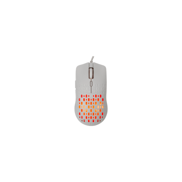 Baracuda W029906 OCTOPUS-W, BGM-022W gamer egér,7D, fehér, 3200 dpi (BGM-022W)