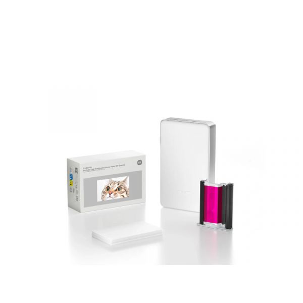 Xiaomi Portable Dye-Sublimation Photo Paper (50 Sheets) (BHR082PGL)