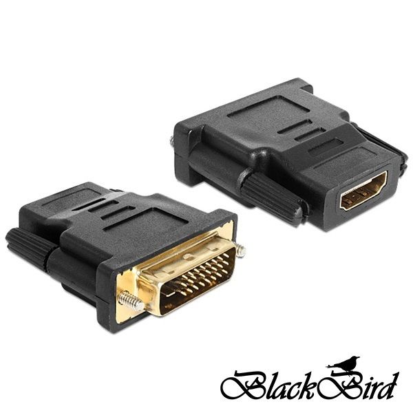 BlackBird BH1251 Átalakító DVI 24+5 Male to HDMI Female