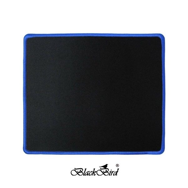 BLACKBIRD Egérpad Gamer NanoGlide  21x25cm 3mm vastag kék varrott szegély (BH1832)