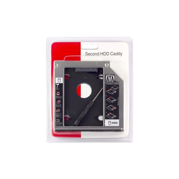 BLACKBIRD HDD Beépítő keret 9.5mm-es, SATA (BH1507)