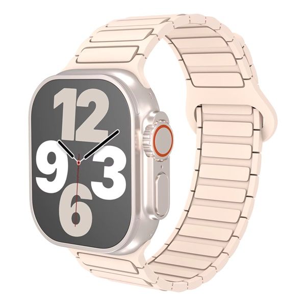 BlackBird TACTICAL Mágneses Szíj Iwatch készülékhez, Világos Barna 38/40/41 mm (BH1787)