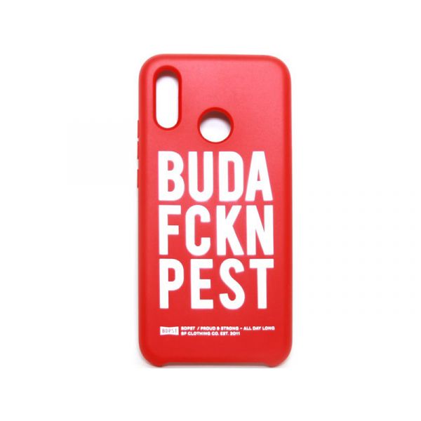 BP BUDAFCKNPEST design tok Huawei P20 Lite Piros