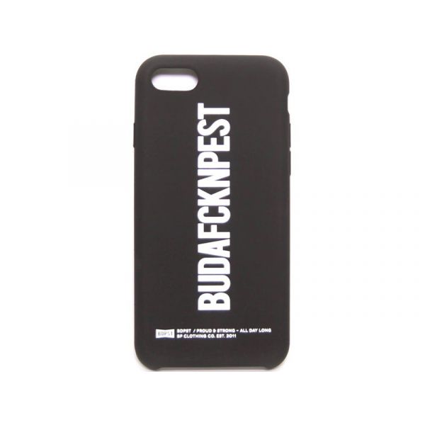 BP BUDAFCKNPEST 2 design tok iPhone 8 Fekete