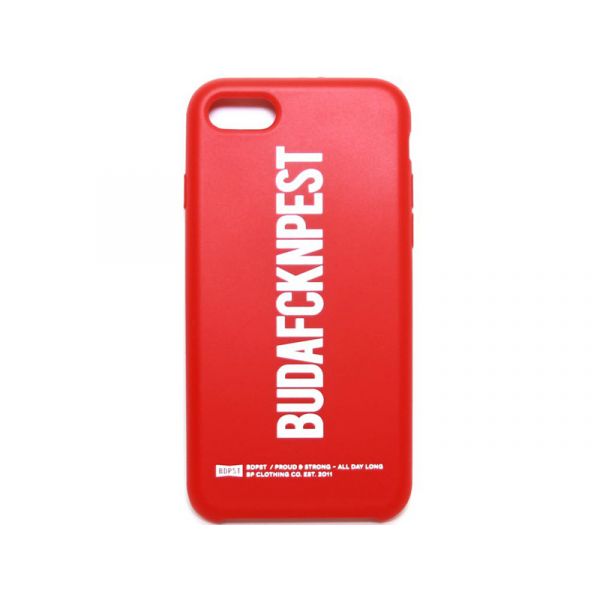 BP BUDAFCKNPEST 2 design tok iPhone 8 Piros