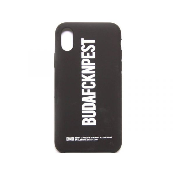BP BUDAFCKNPEST 2 Design Tok iPhone X Fekete