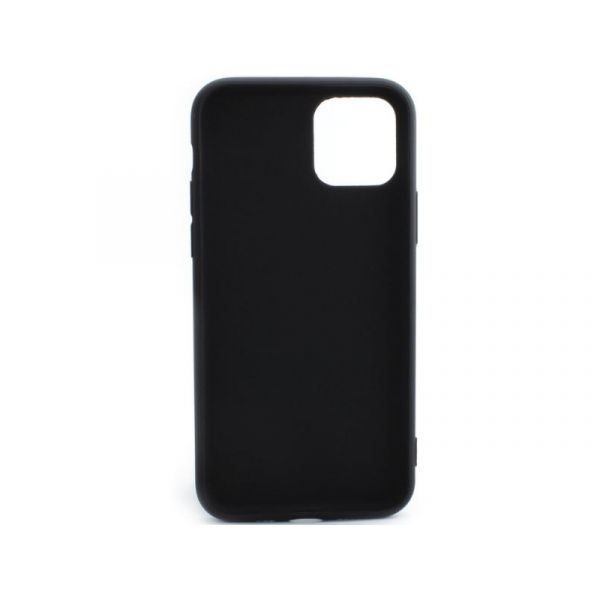 Apple iPhone 11 Vékony TPU Szilikon hátlap (TPU-IPH11-BK) Fekete