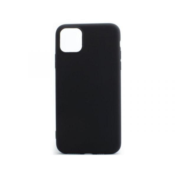Apple iPhone 11 Pro Max Vékony TPU Szilikon hátlap (TPU-IPH11-PROMAX-BK) Fekete