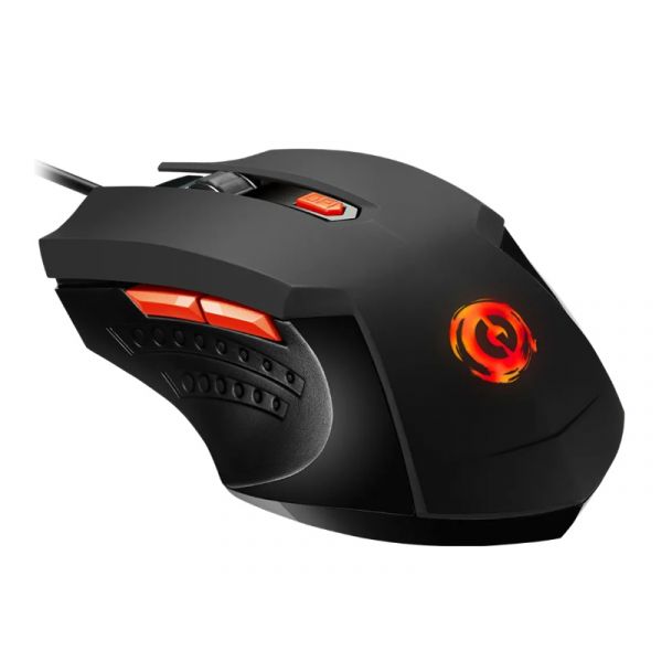 CANYON Vezetékes Egér Gaming, Star Raider, Optikai, 6 programozható gomb, RGB világítás, 3000dpi (CND-SGM01RGB)