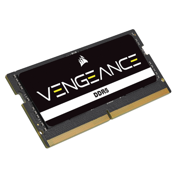 Corsair VENGEANCE 24GB DDR5 4800MHz Notebook Memória (CMSX24GX5M1A4800C40) fekete