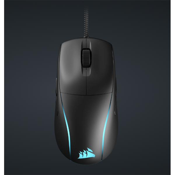 CORSAIR Vezetékes Egér Gaming, M75 RGB, Ultra-könnyű, RGB Világítás, 26000dpi, fekete (CH-930D010-EU)