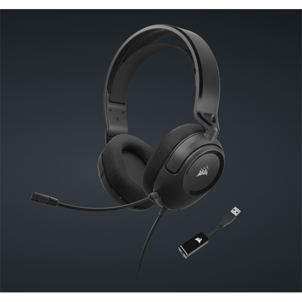 CORSAIR HS35 SURROUND v2 Gaming Vezetékes Headset (CA-9011386-EU) fekete
