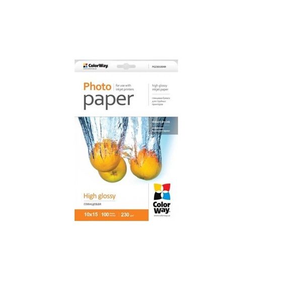 COLORWAY Fotópapír, magasfényű, 10x15, 100lap (PG2301004R)