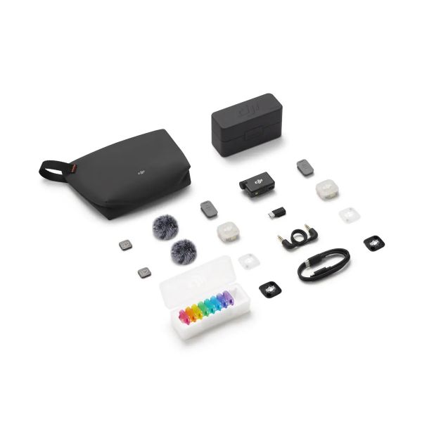 DJI Mic Mini 2S (2 TX + 1 RX + Charging Case) (CP.RN.00000538.01)