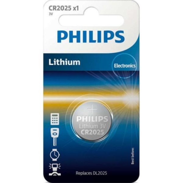 Philips Gombelem CR2025 (CR2025/01B)