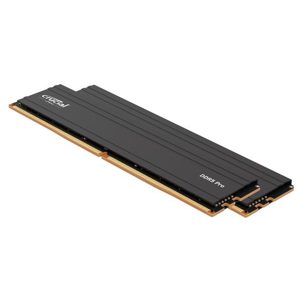 CRUCIAL Memória DDR5 64GB 5600MHz CL46 DIMM Pro (Kit of 2) (CP2K32G56C46U5)