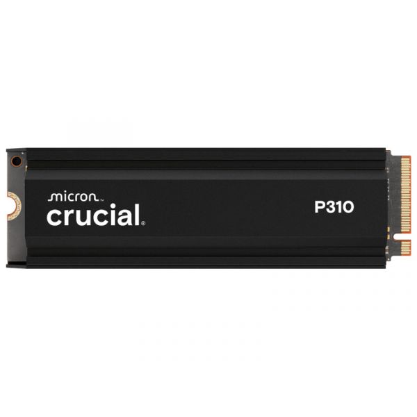 Crucial P310 SSD 2TB PCIe Gen4 2280 NVMe M.2 with heatsink (CT2000P310SSD59)