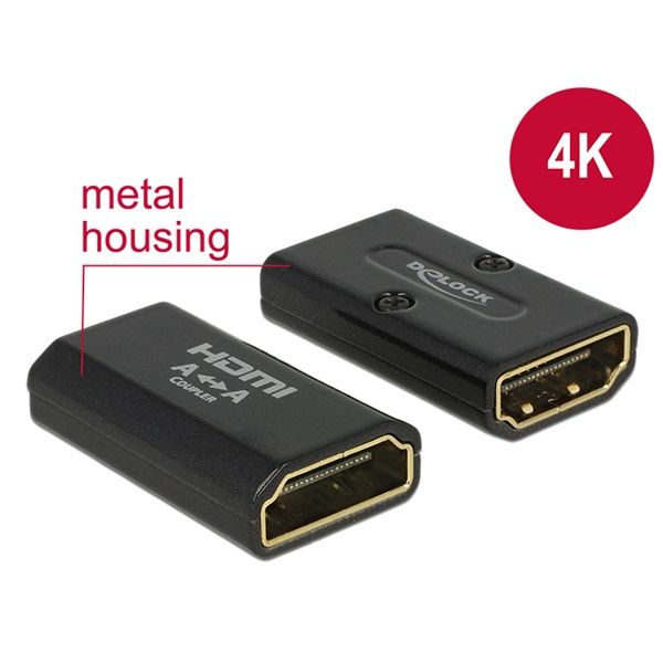 DELOCK HDMI toldó (65659) fekete