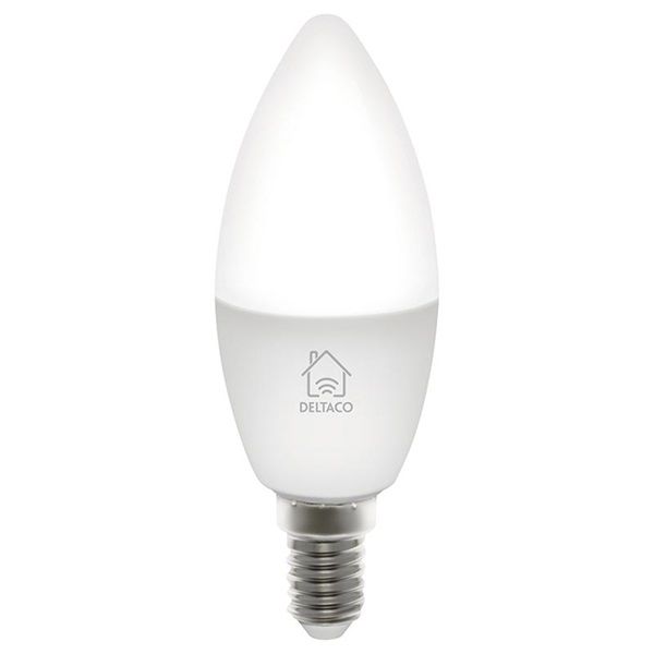 DELTACO SMART HOME SH-LE14W E14 LED okos izzó, 5W