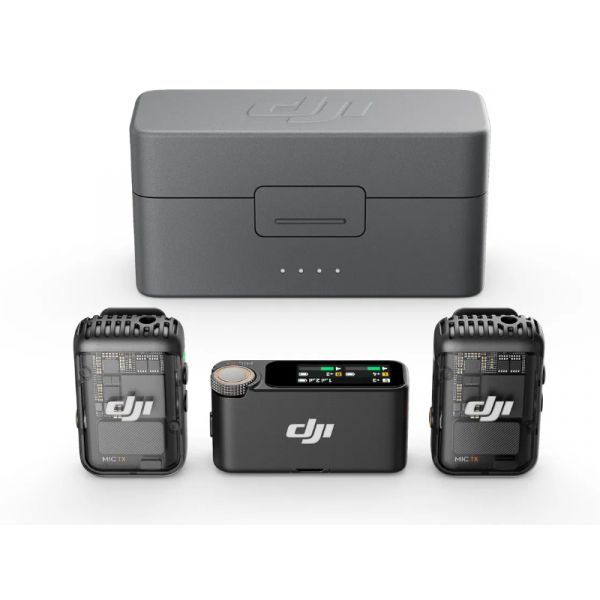 DJI Mic 2 - 2 TX + 1 RX + Töltő tok (CP.RN.00000318.04)
