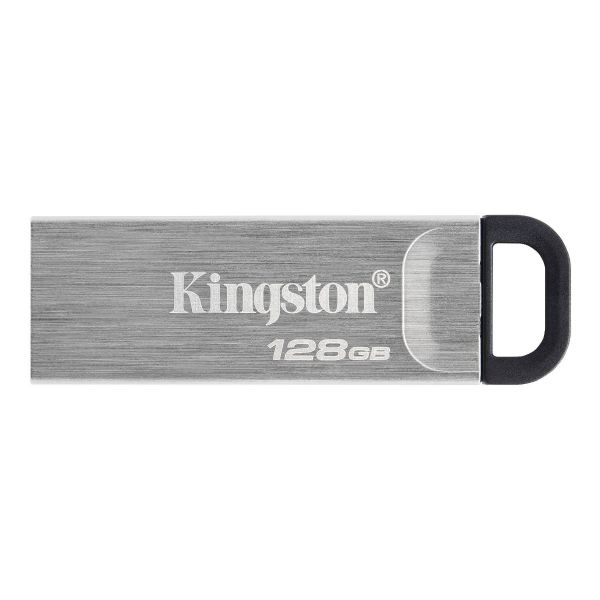 KINGSTON Pendrive 128GB DT Kyson 220MB/s fém USB 3.2 Gen 1 (DTKNG2/128GB)