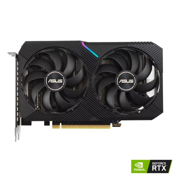 ASUS Videokártya PCI-Ex16x nVIDIA RTX 3060 12GB DDR6 OC (DUAL-RTX3060-O12G-V2)