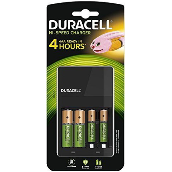 Duracell CEF14 Elemtöltő + 2 db AA 2 db AAA (10PP050044)