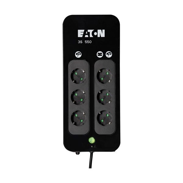 Eaton 6 Plug 3S 550VA szünetmentes tápegység (3S550DIN)