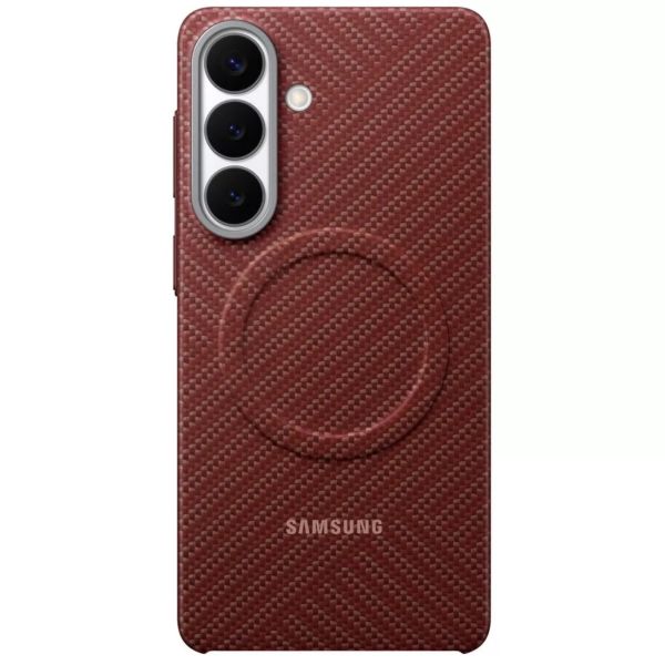 Samsung Galaxy S26 Carbon Magnet Case, Coralred (EF-KS942SREGWW)