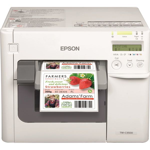 Epson színes címkenyomtató - ColorWorks C3500 (C31CD54012CD)