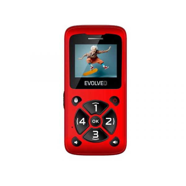 EVOLVEO EasyPhone ID (SGM EP-400-IDR) Piros