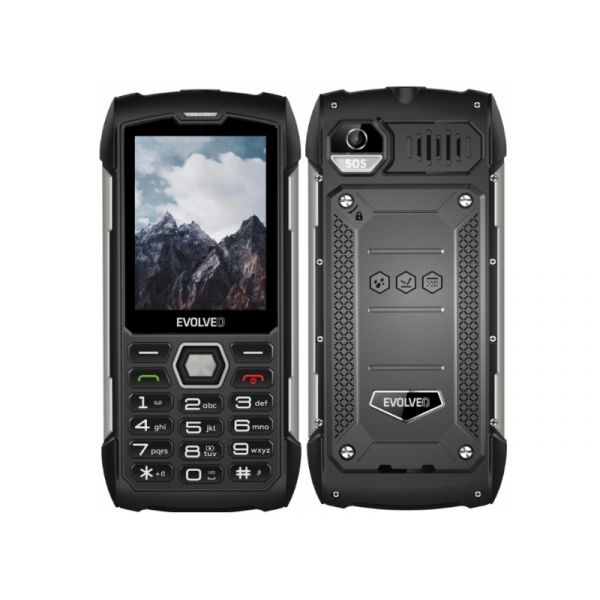 EVOLVEO StrongPhone H1 (SGM SGP-H1-BS) fekete-ezüst