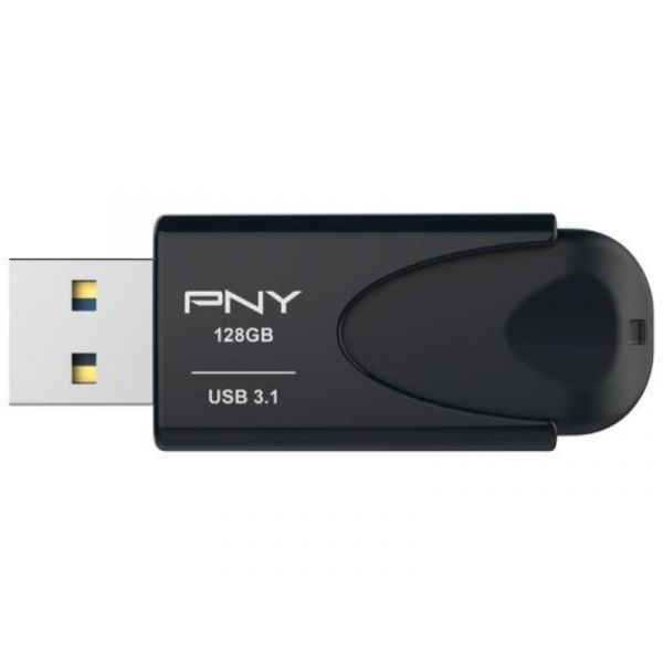 PNY Attaché 4 128GB-os Fekete színű pendrive USB 3.1 (FD128ATT431KK-EF)