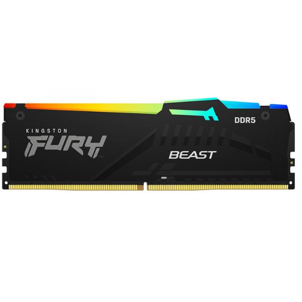 Kingston FURY Beast RGB 32GB DDR5 5200MHz CL40 memória (KF552C40BB2A-32)
