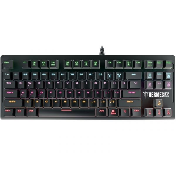 Gamdias HERMES E2 Mechanikus Brown Switch Billentyűzet (Magyar)