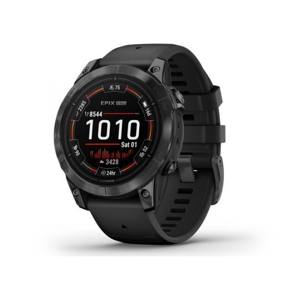 GARMIN Epix Pro Gen 2 (010-02803-01) fekete szilikon szíjjal