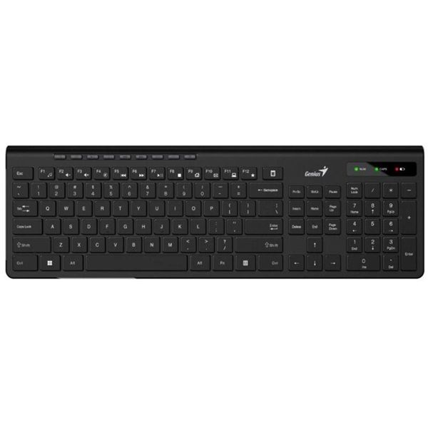 GENIUS Slimstar 7230 Vezeték Nélküli Billentyűzet (SLIMSTAR 7230) fekete
