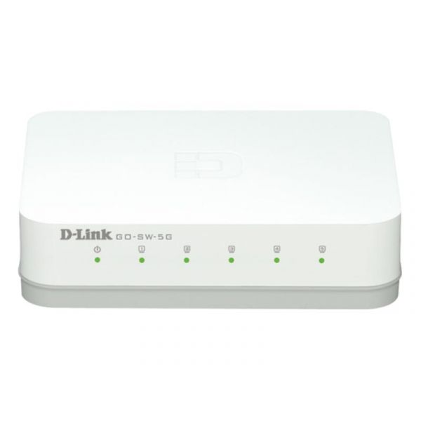 D-Link 5 portos Gigabit Easy Desktop Switch (GO-SW-5G)