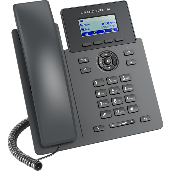 GRANDSTREAM IP Telefon 2 vonalas Carrier-Grade, HD színes LCD kijelző (GRP 2601)