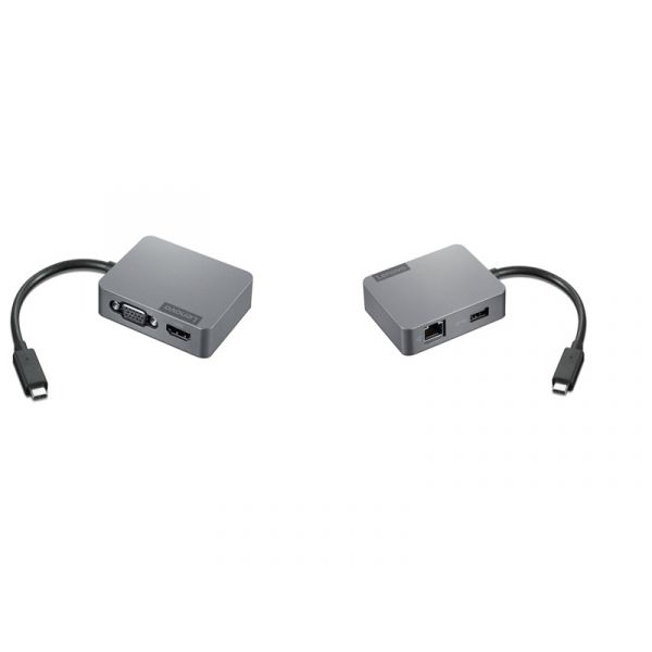 Lenovo USB-C Travel Hub Gen2, szürke (GX91A34575)