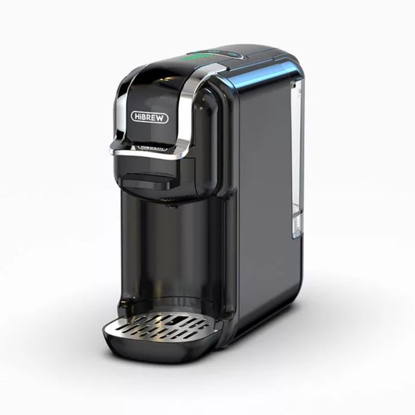 HiBREW H2B 5 az 1-ben kapszulás kávéfőző (fekete) (H2B-BLACK)