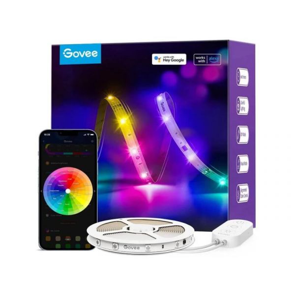 Govee RGBIC Basic LED Strip lámpák - 10M (H618C3D1)