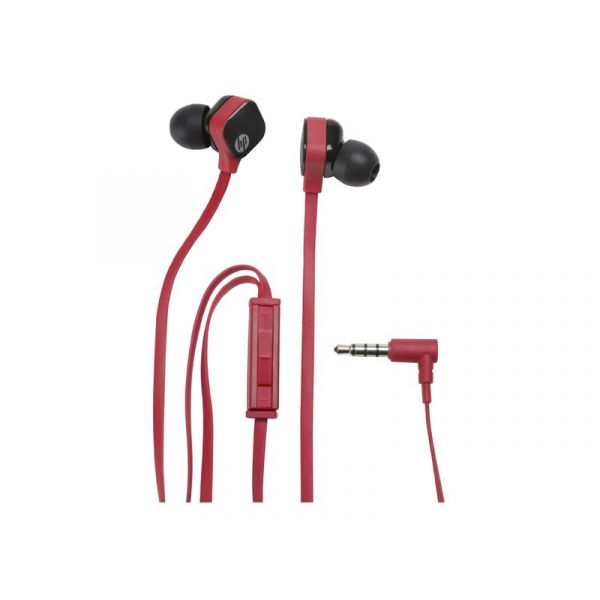 HP Fejhallgató H2300 In-Ear headset vörös-fekete (H6T18AA)